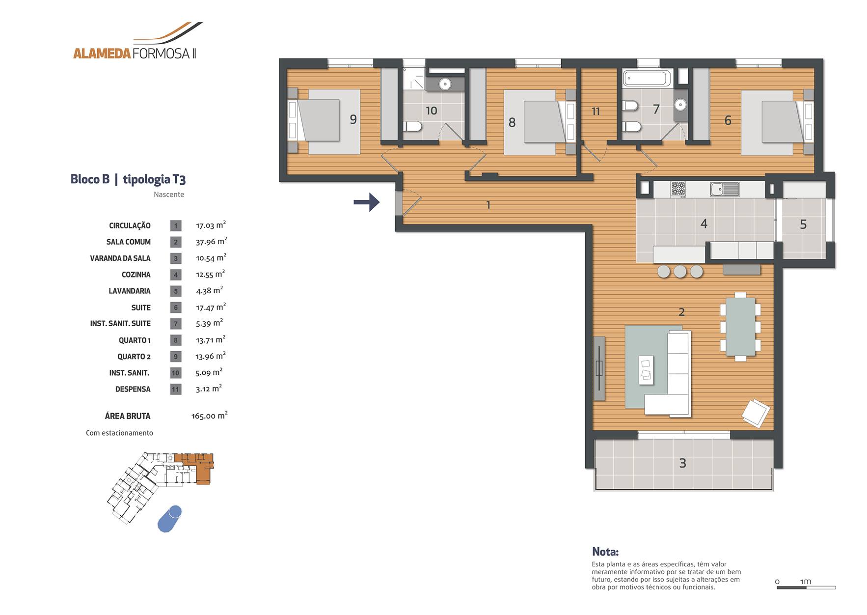 Wohnung 3 Schlafzimmer