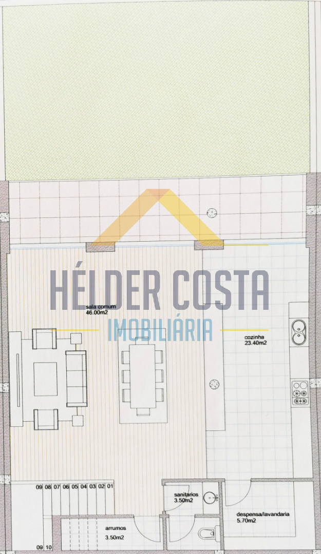 Maison jumelée 3 Chambre(s) Duplex