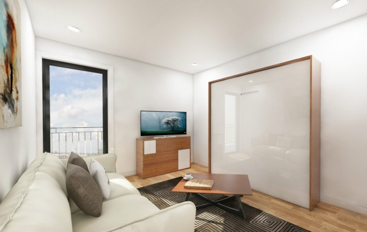 T1 kitchnette com varanda/terraço proximo do metro