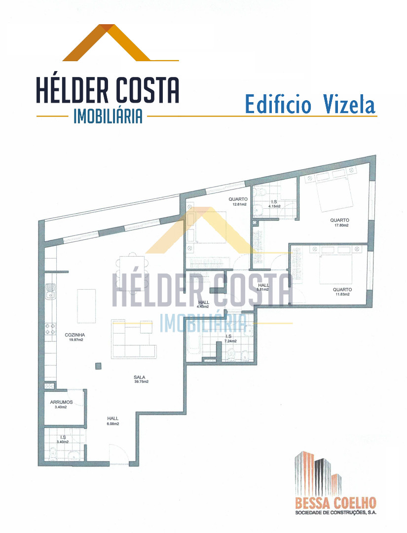 Wohnung 3 Schlafzimmer