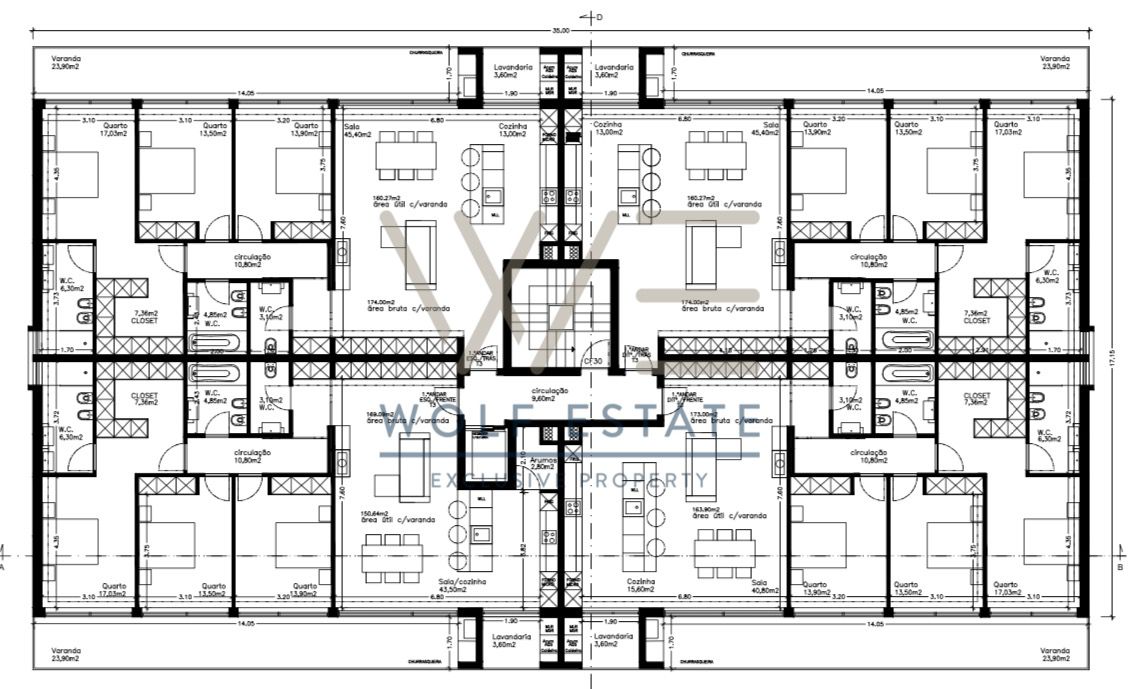Apartamiento 3 habitaciones
