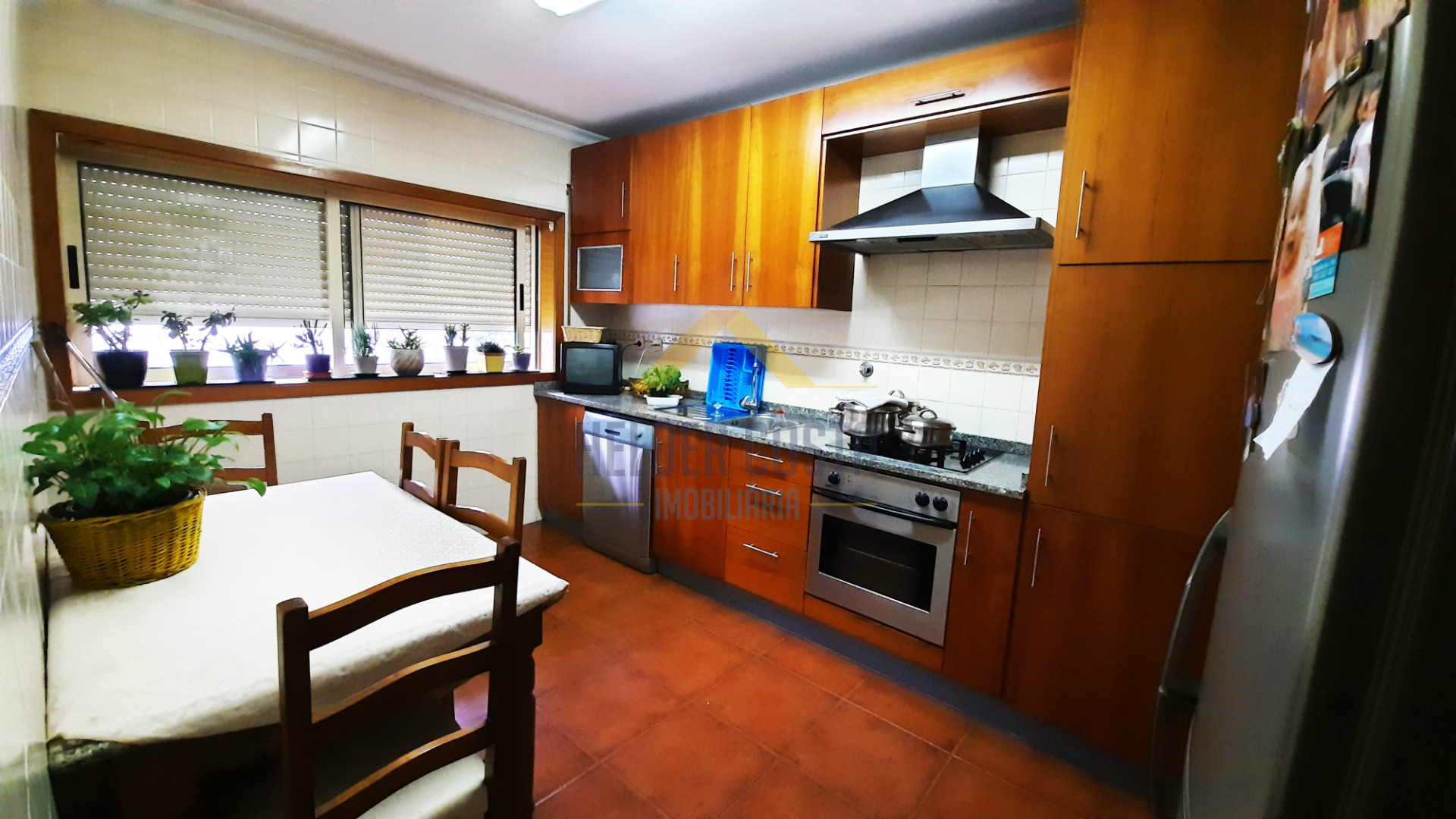 Ausgestattete Küche