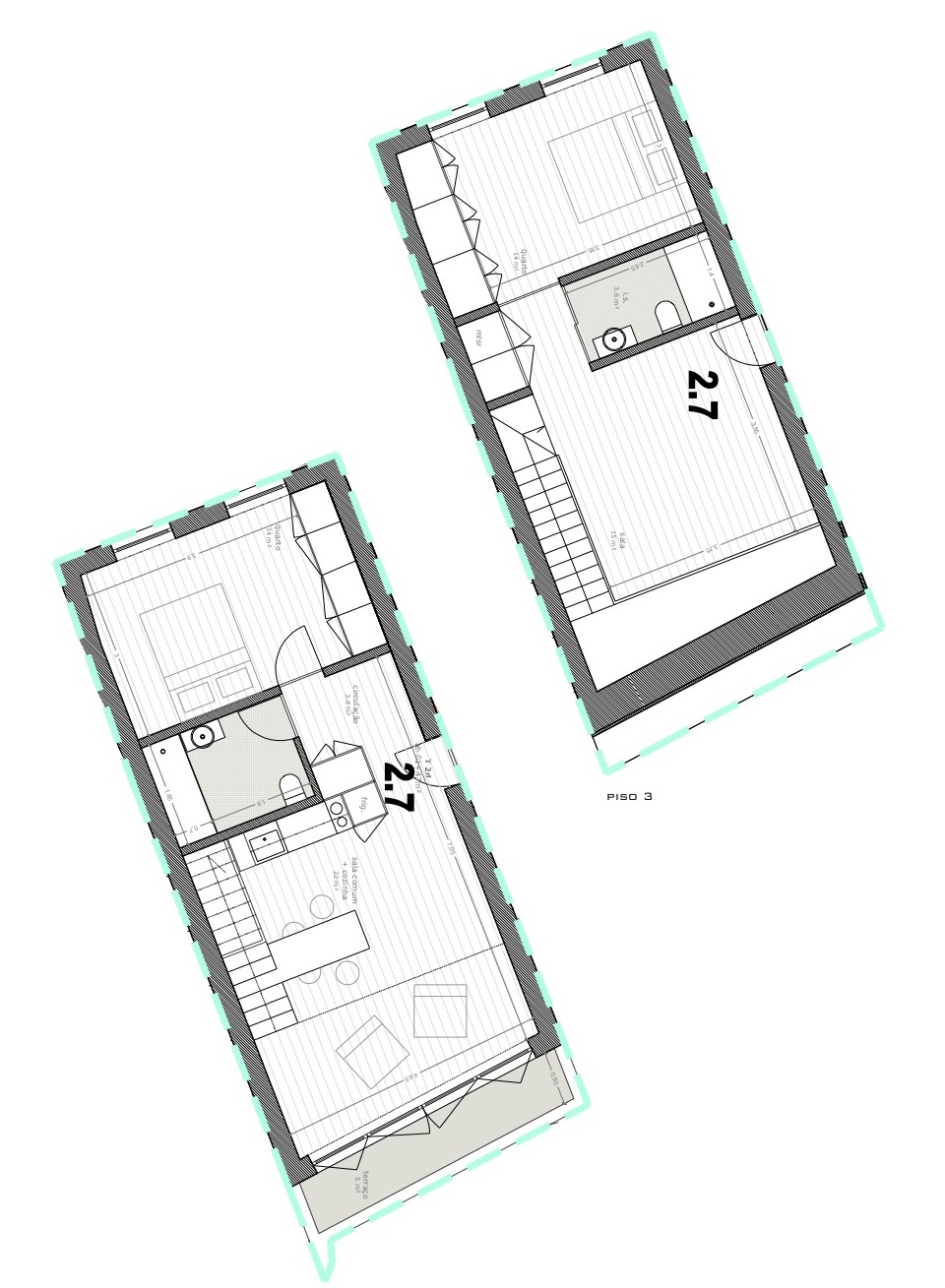 Apartamento T2 DUPLEX