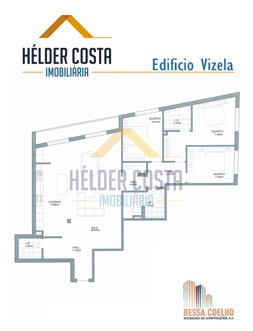 Wohnung 3 Schlafzimmer