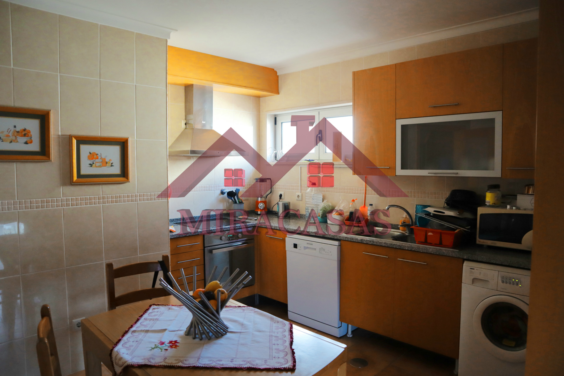 Ausgestattete Küche