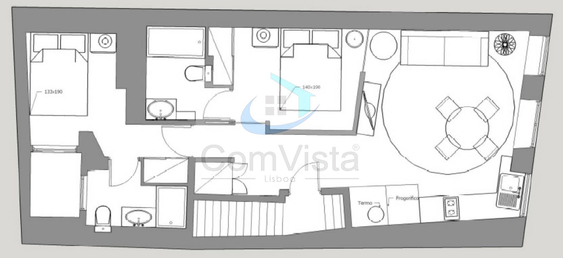 Wohnung 2 Schlafzimmer