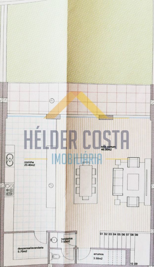 Maison jumelée 3 Chambre(s) Duplex