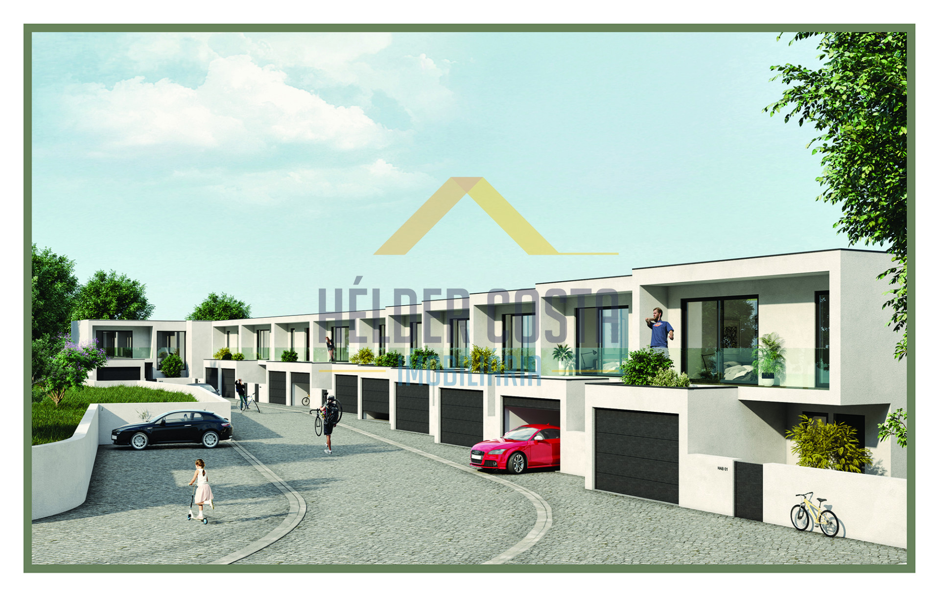 Semi-detached house T3 DUPLEX