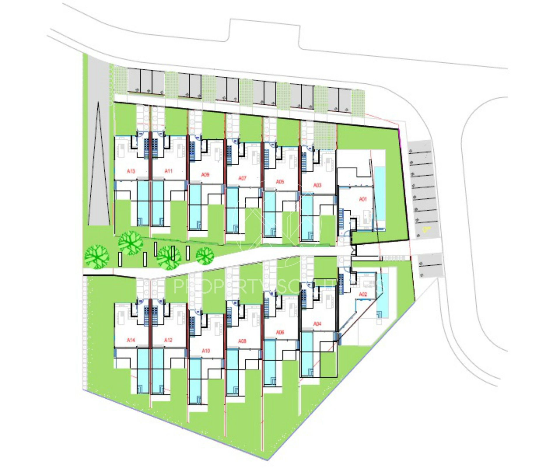 Рядный дом T3