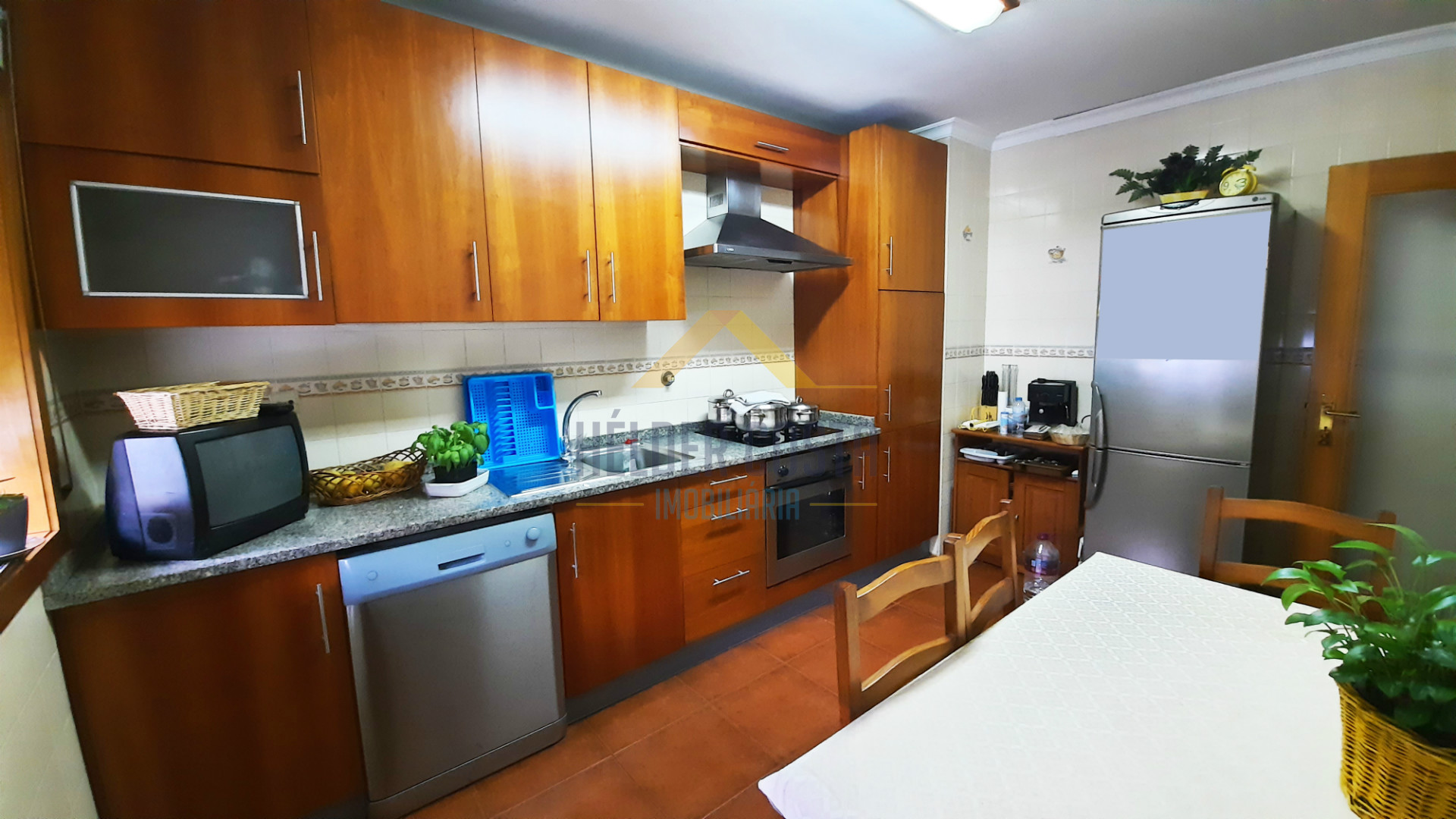 Ausgestattete Küche