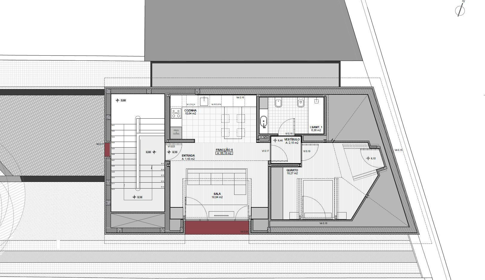 Wohnung 1 Schlafzimmer