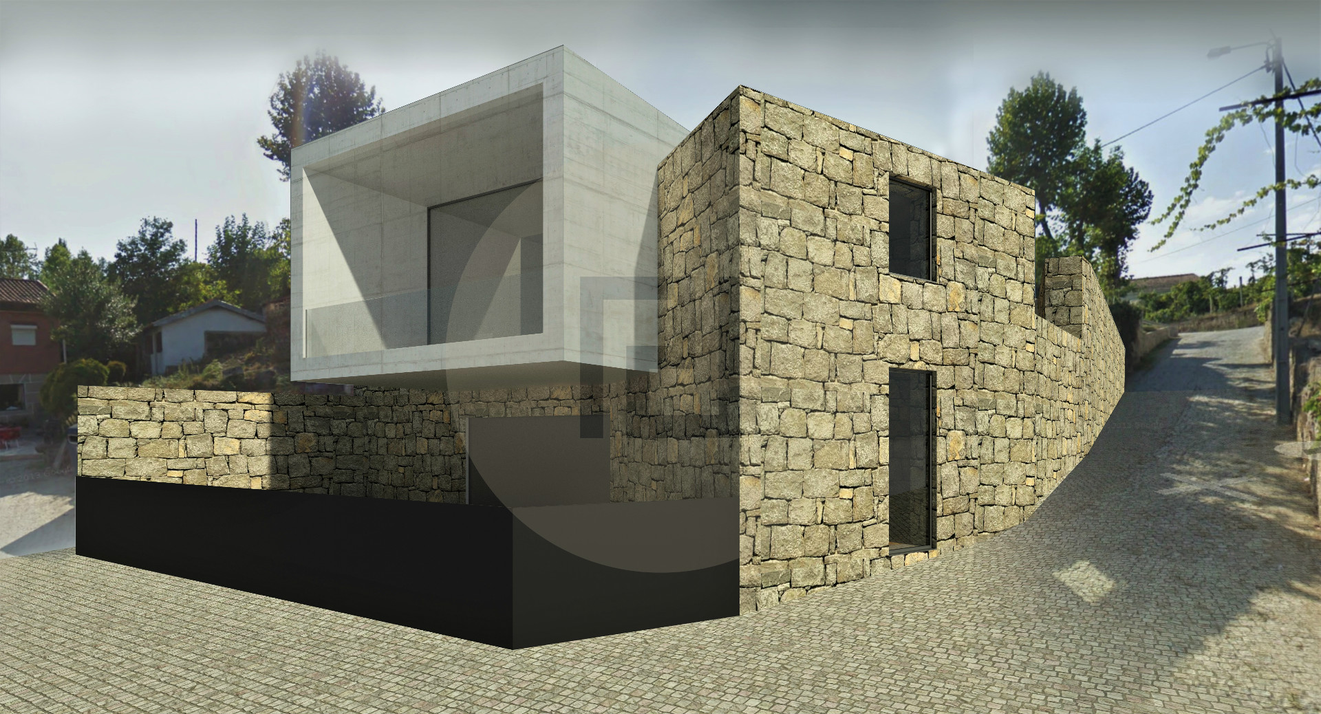 Vrijstaand huis 3 kamerwoning