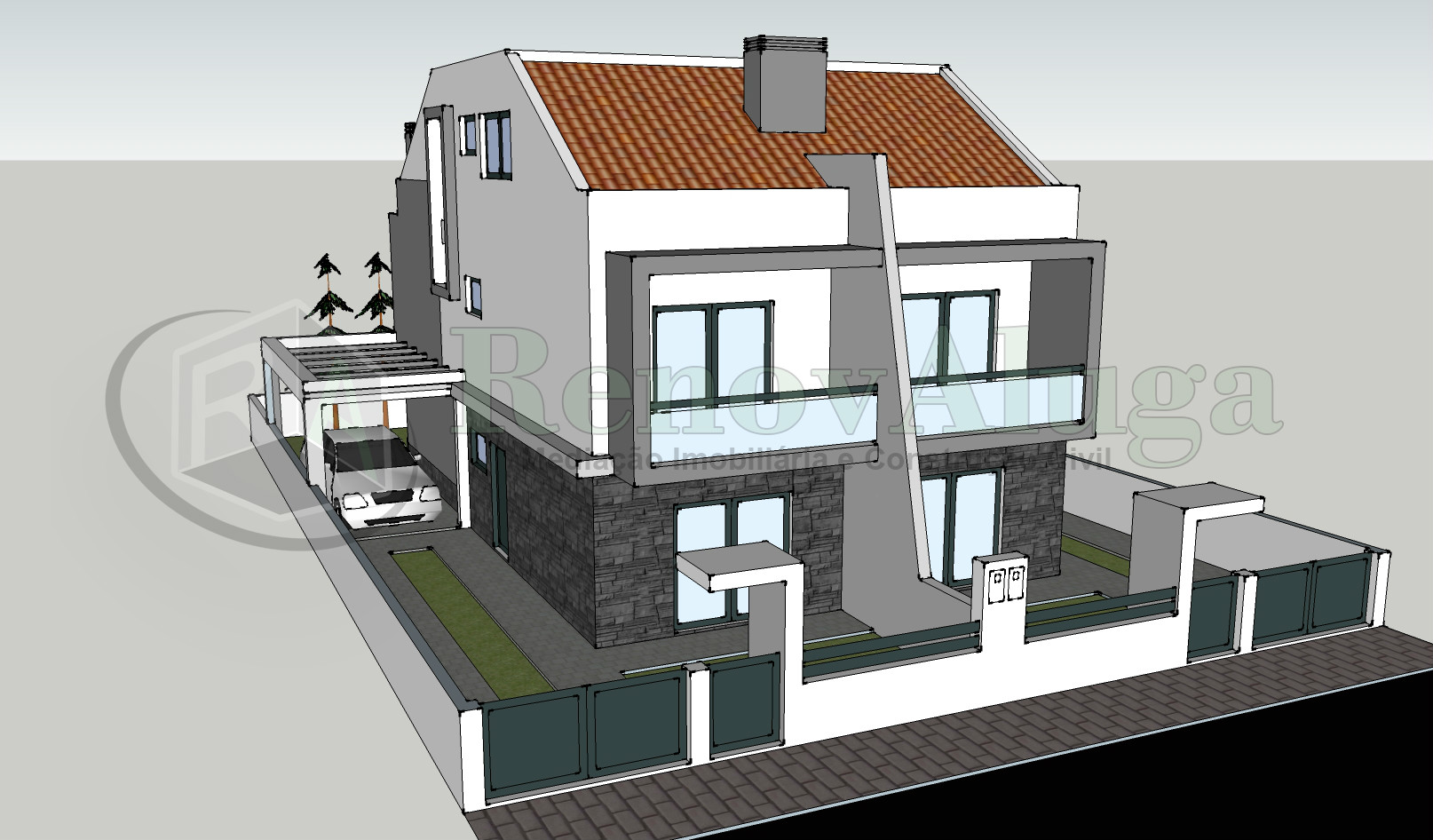 Façade Latérale Gauche