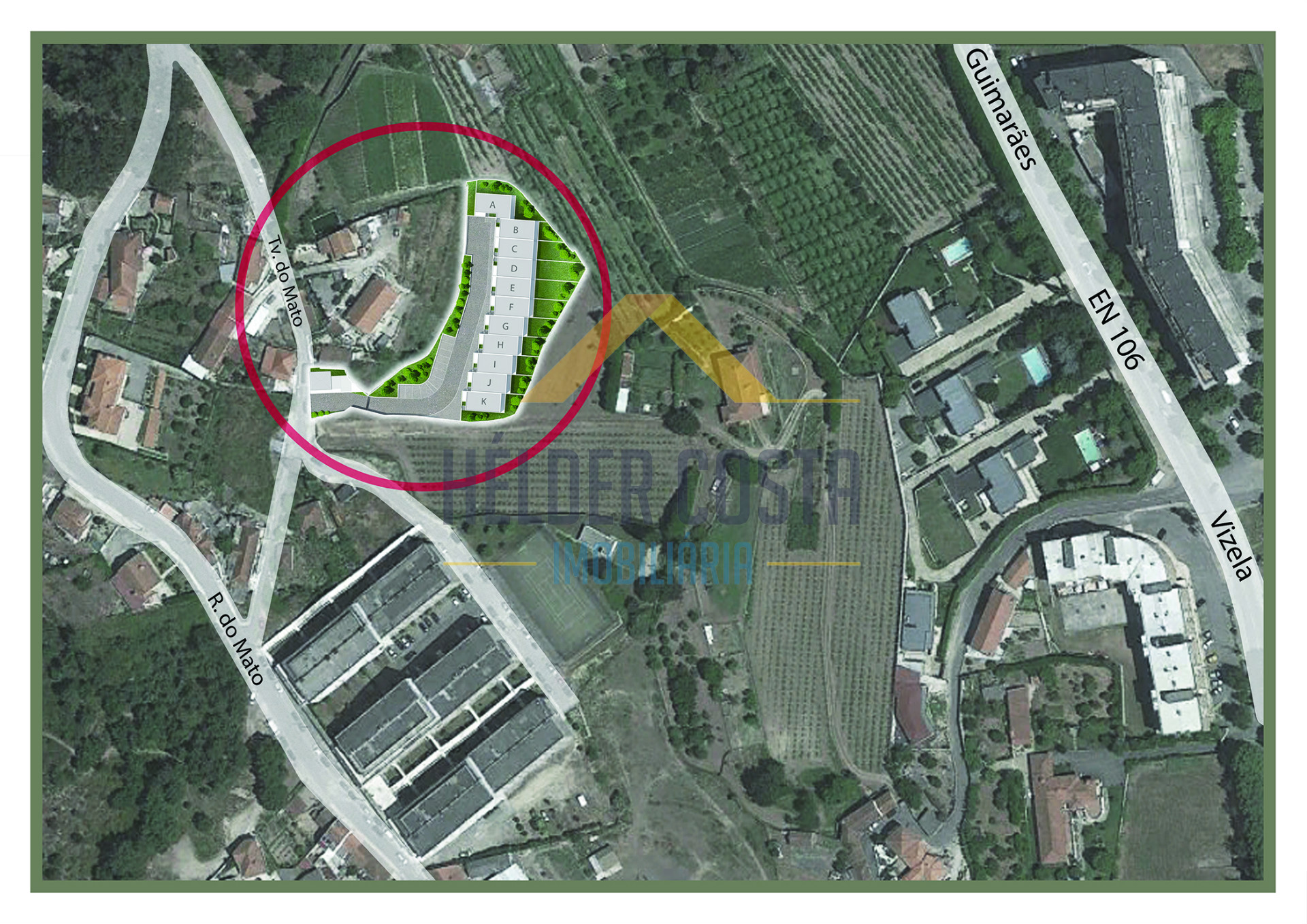 Semi-detached house T3 DUPLEX