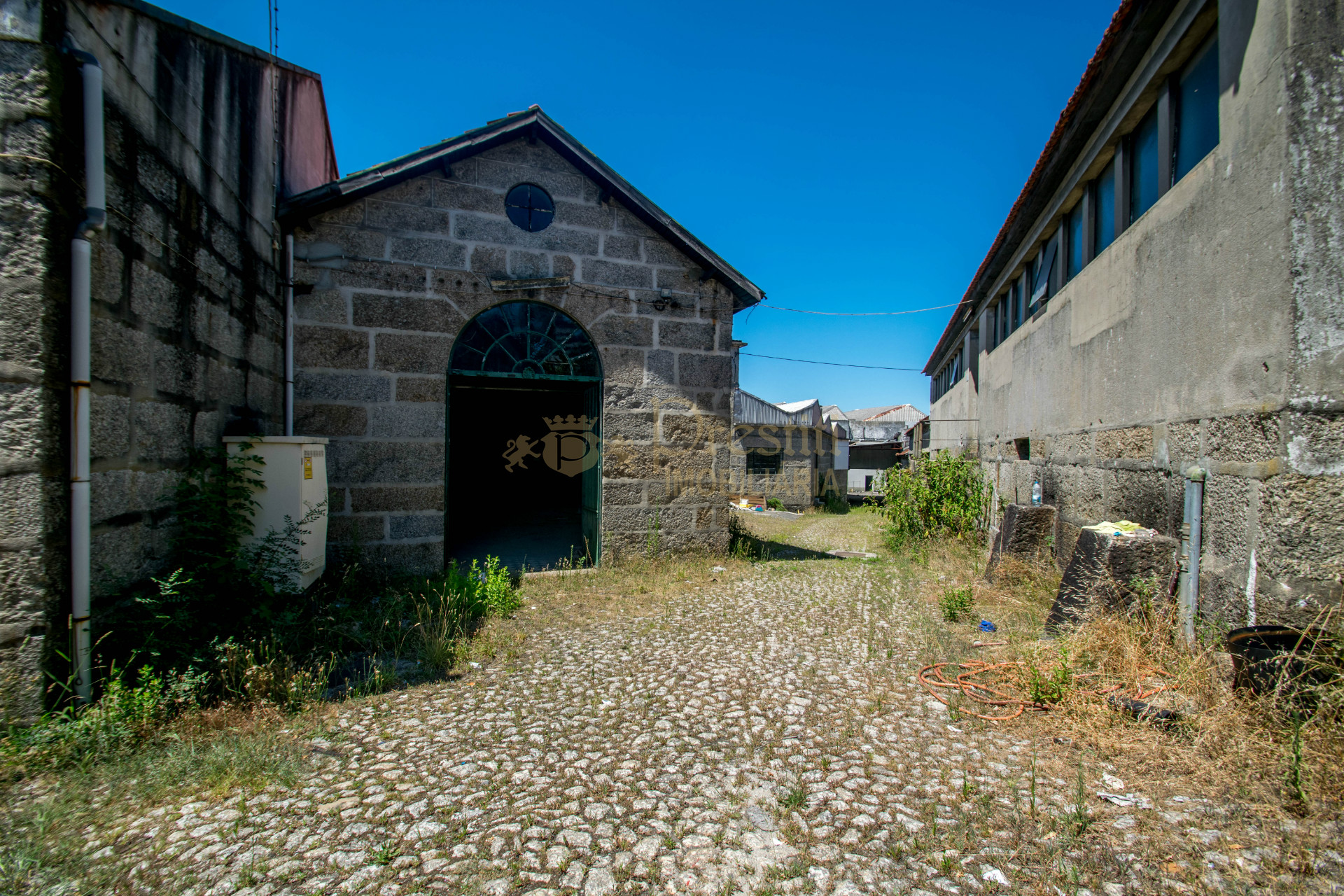 Strutture industriali nella città di Guimarães