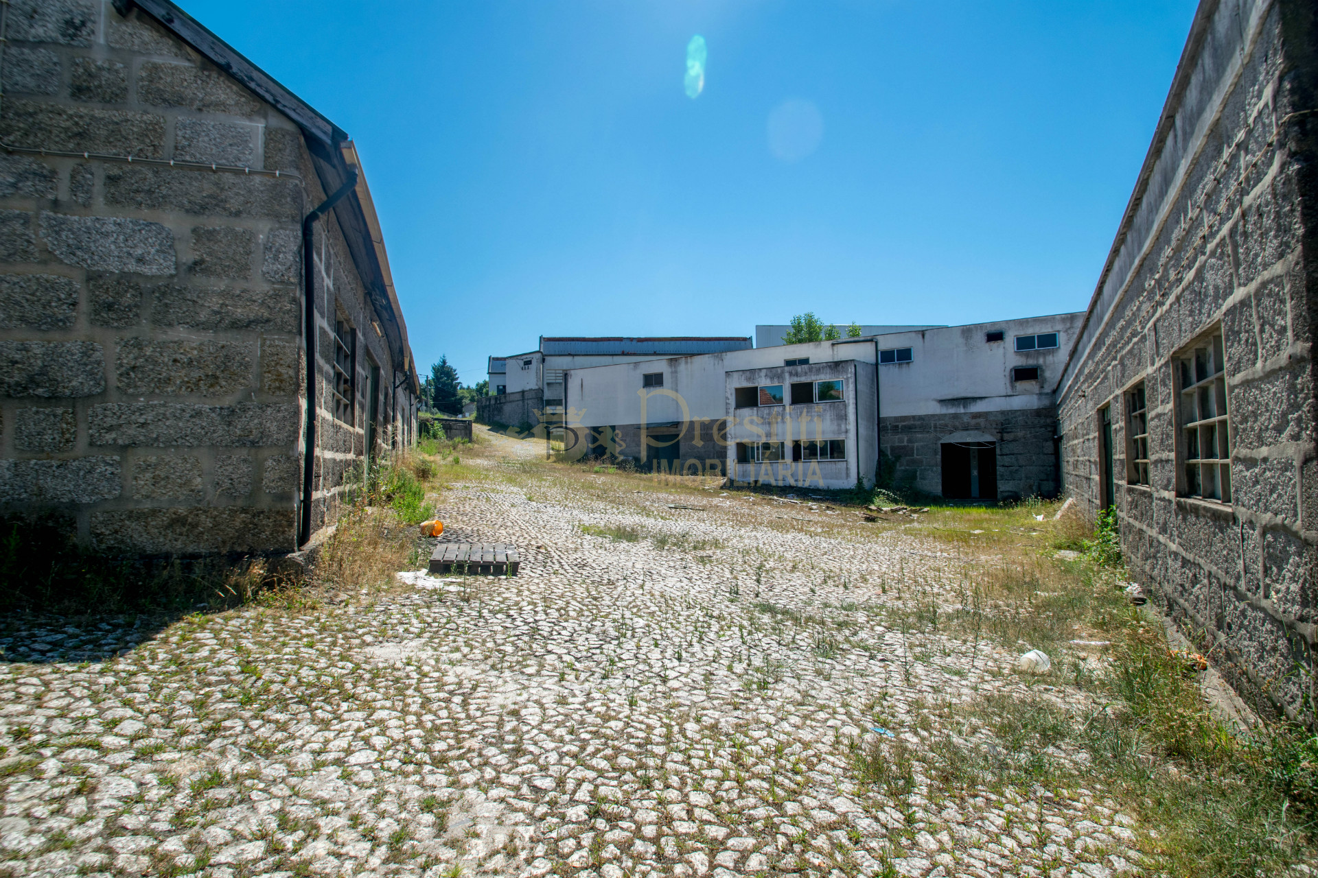Strutture industriali nella città di Guimarães