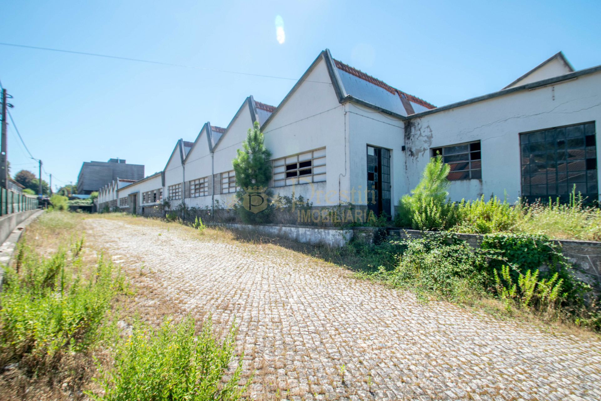 Strutture industriali nella città di Guimarães