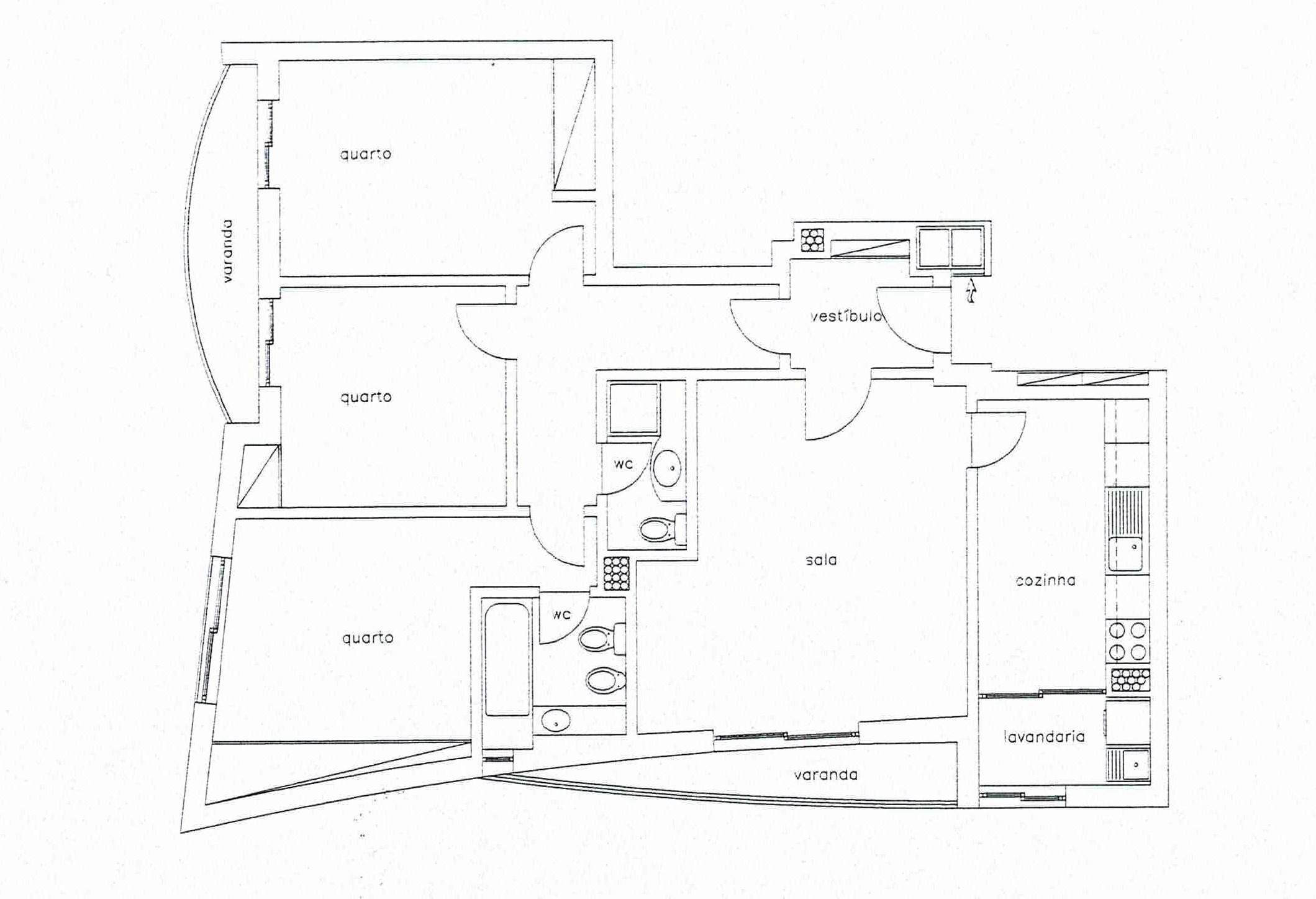 Apartamento T3 c/ lugar de garagem * Prelada
