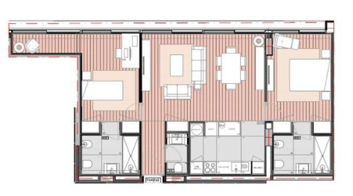 Apartamento T2 * Asprela * Paranhos
