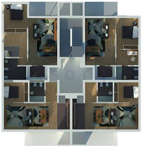 Appartement de 1+1 chambres, dans le Centre et à proximité du métro