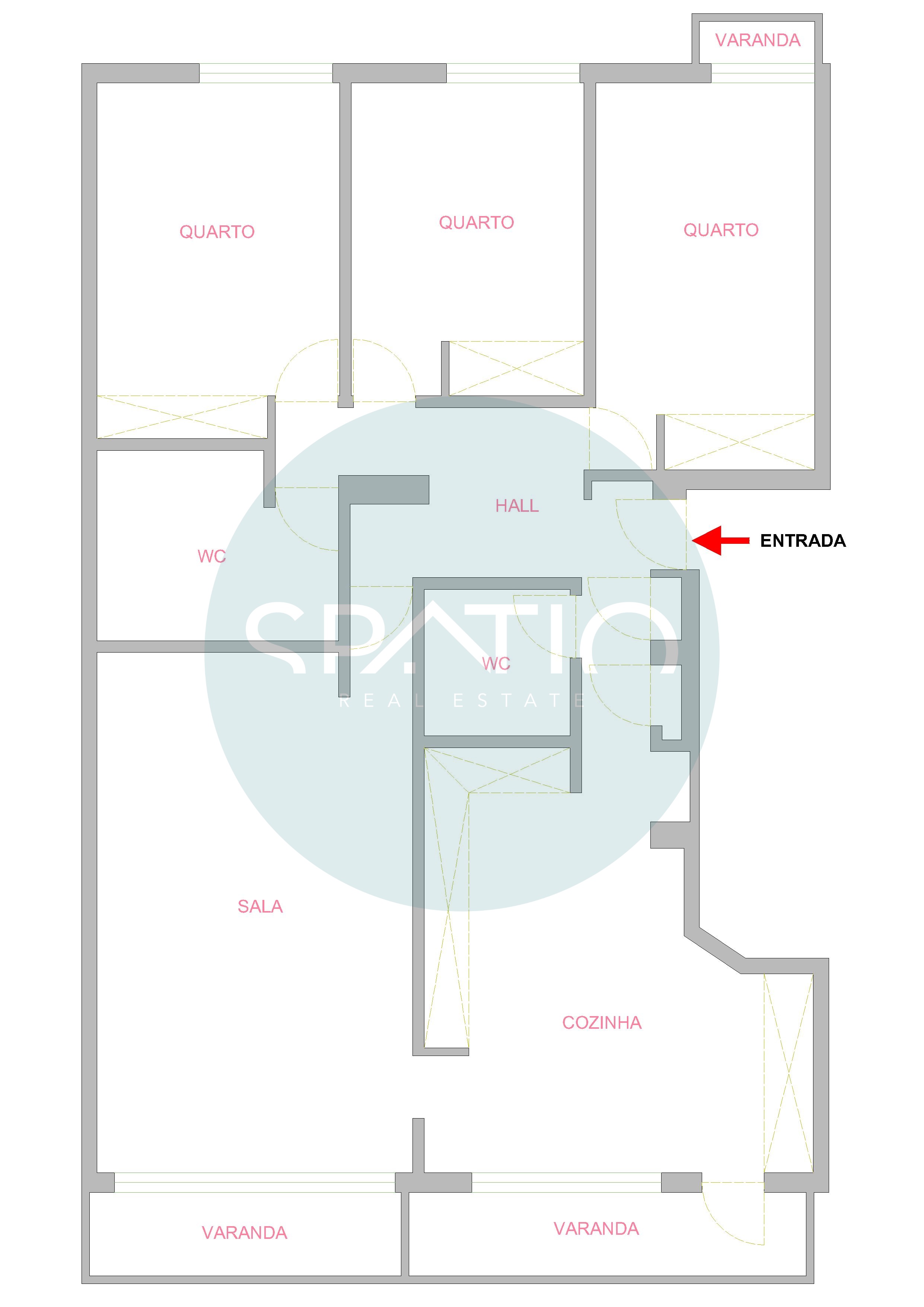 Apartamento T3 renovado com Box * São Mamede de Infesta