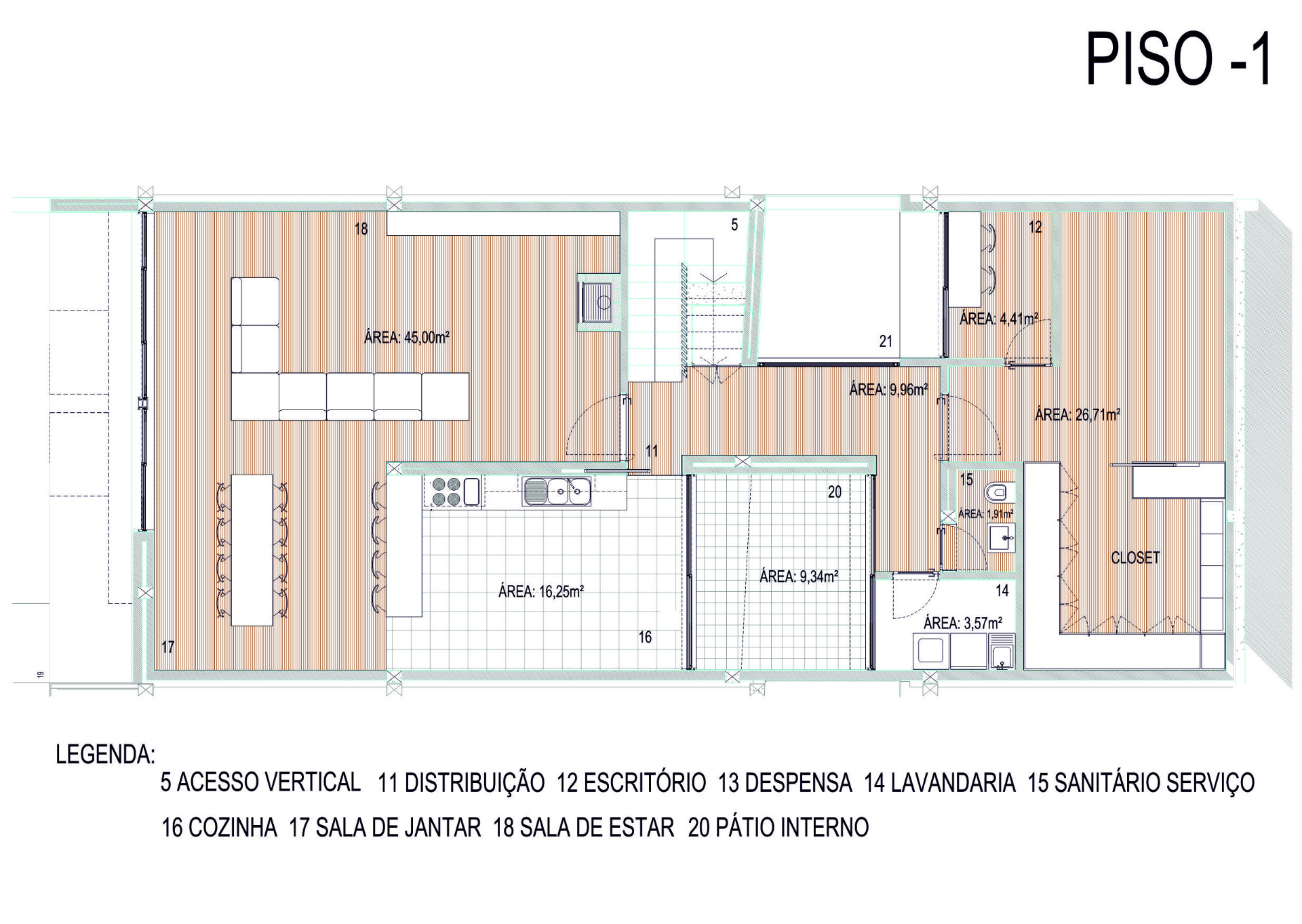 连栋房屋3多个卧室SelhoSãoJorgeGuimarães