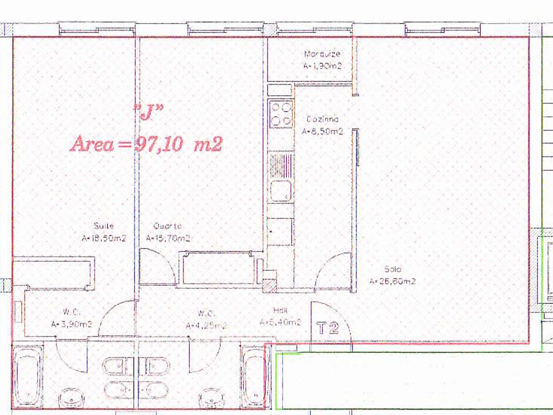 Apartamento T2 * Leça da Palmeira