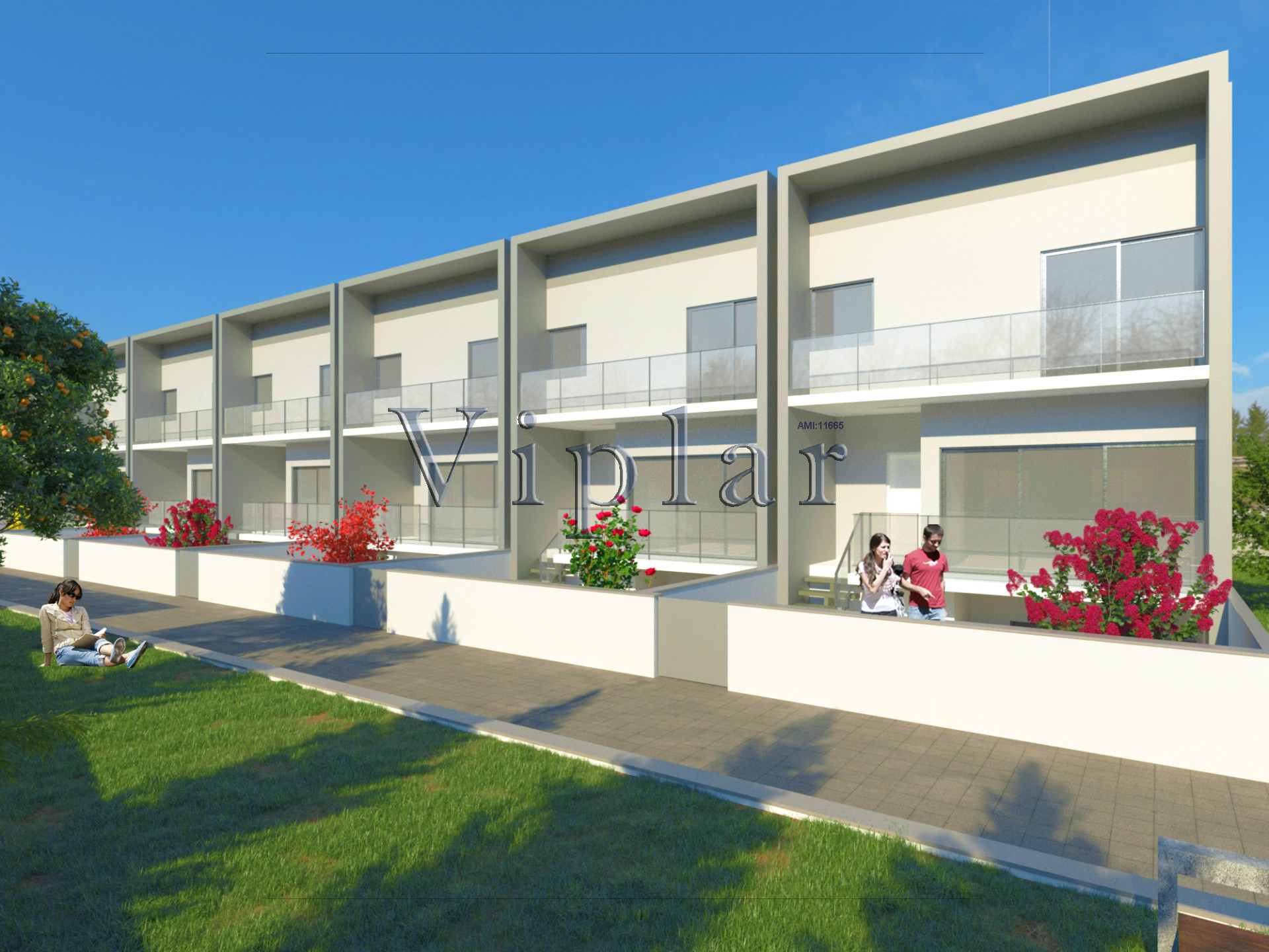 Парный дом T3+1