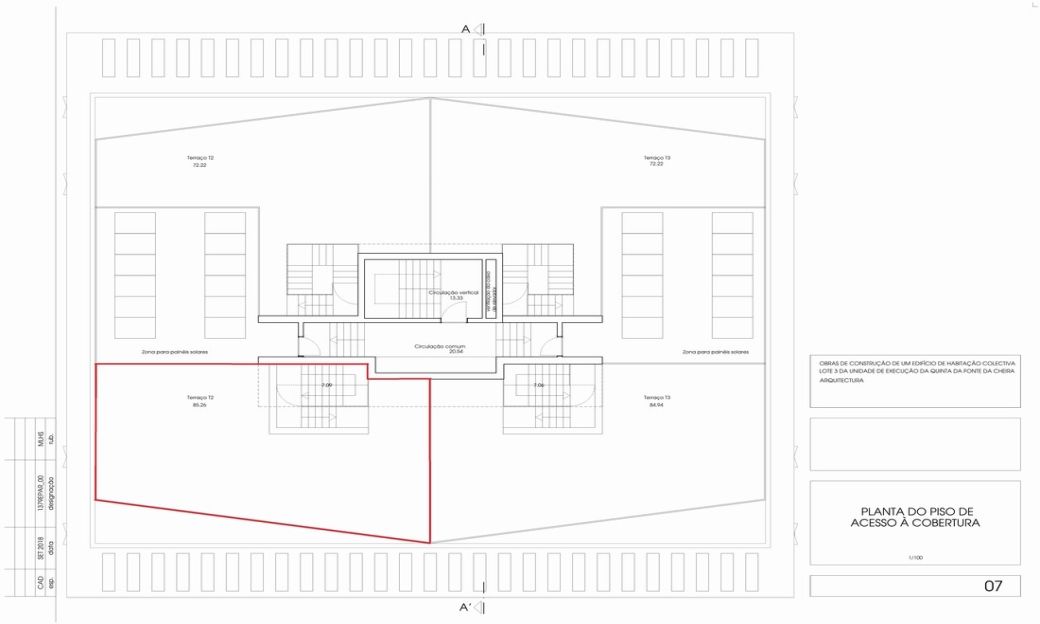 T2 Novo com terraço e garagem na Solum