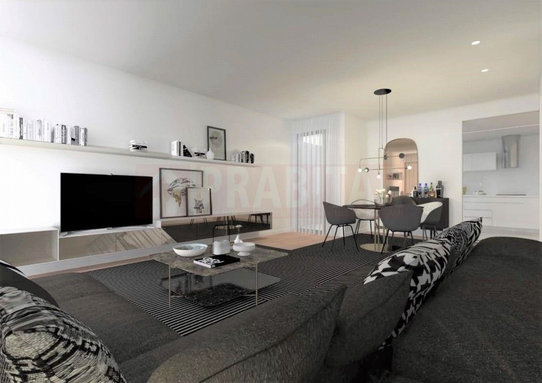 T2 Novo com terraço e garagem na Solum