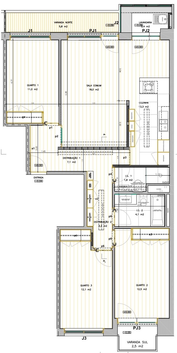 Apartamento T3 Renovado * Rotunda da Boavista