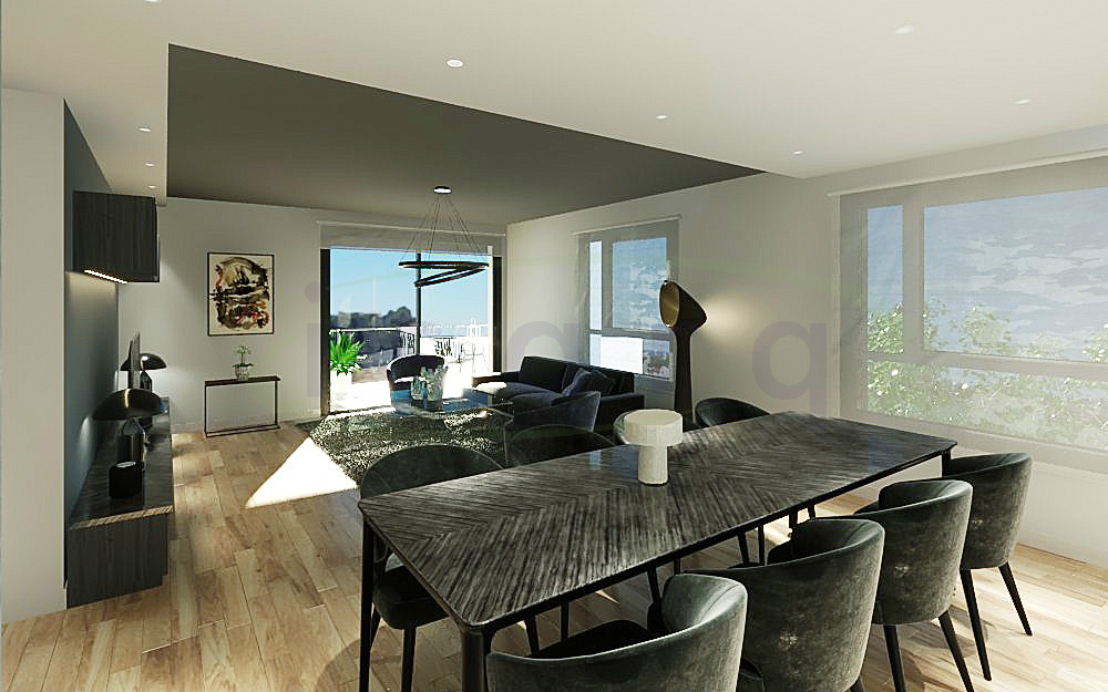 Apartamento T3 com Excelentes Varandas, NOVO! e muito bem localizado a 500m do Metro