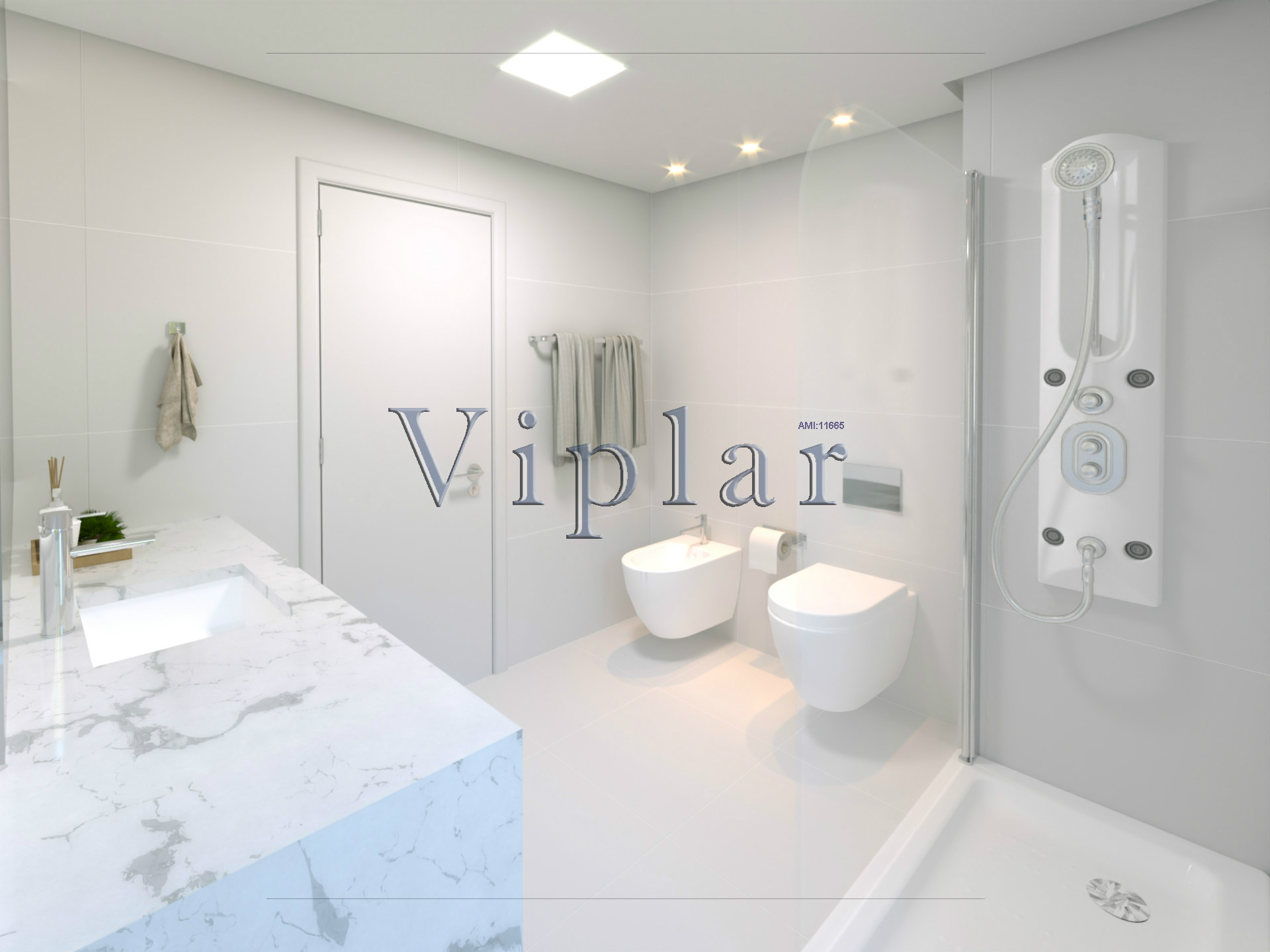 半独立式的房子 4个房间 +1