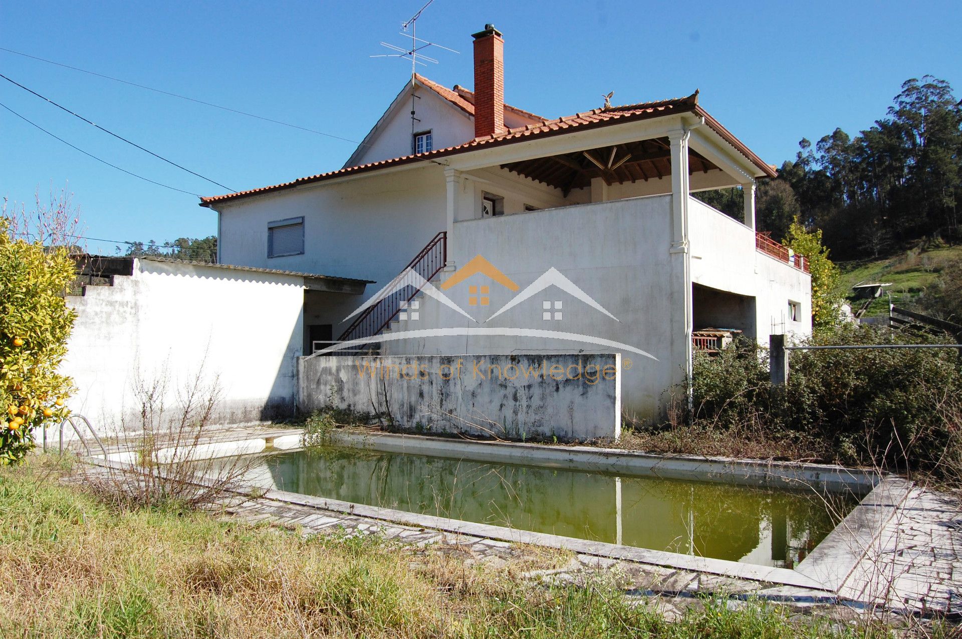 独立式的房子 4个房间