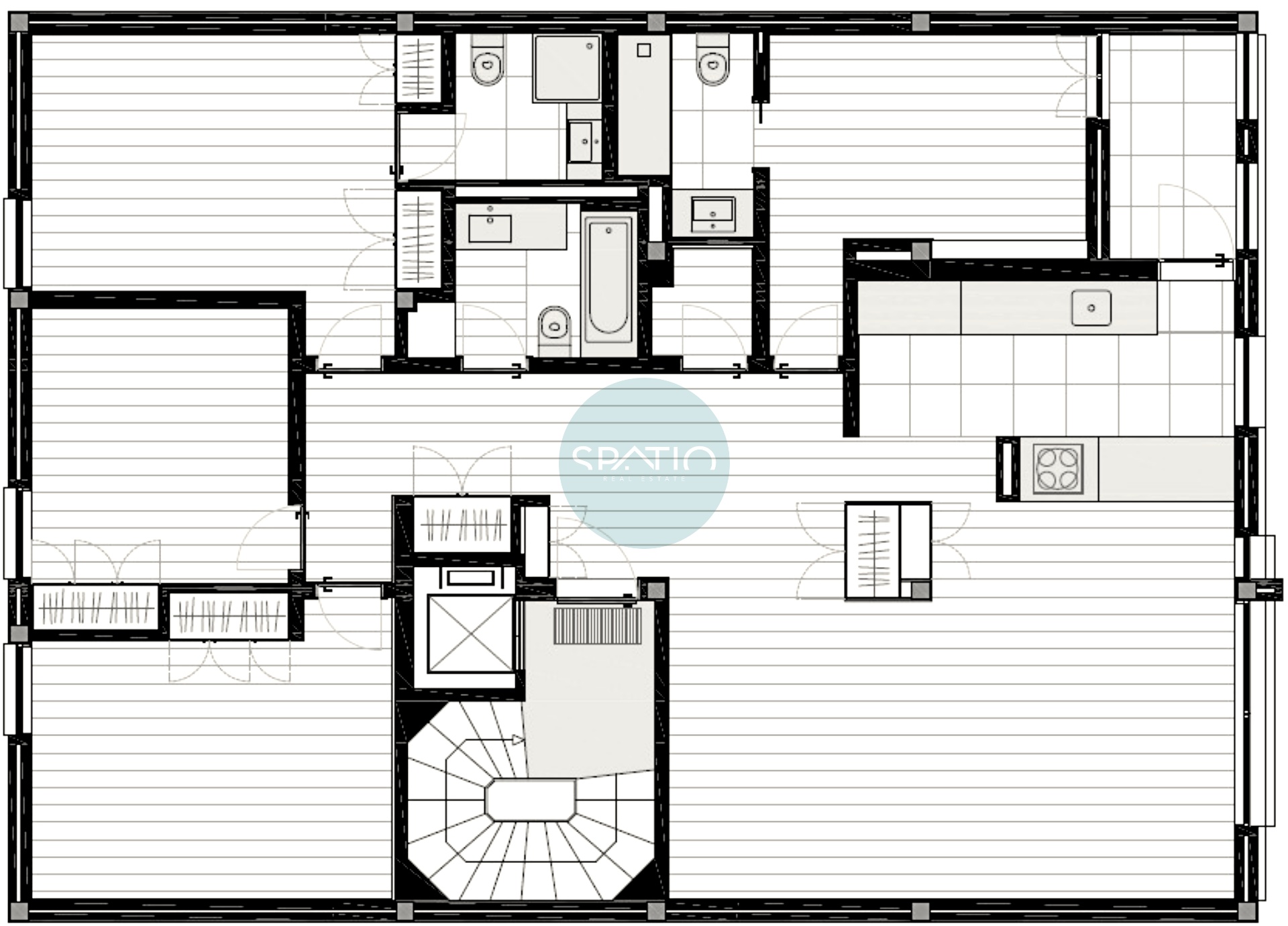 Apartamento T4 Novo * Rotunda da Boavista