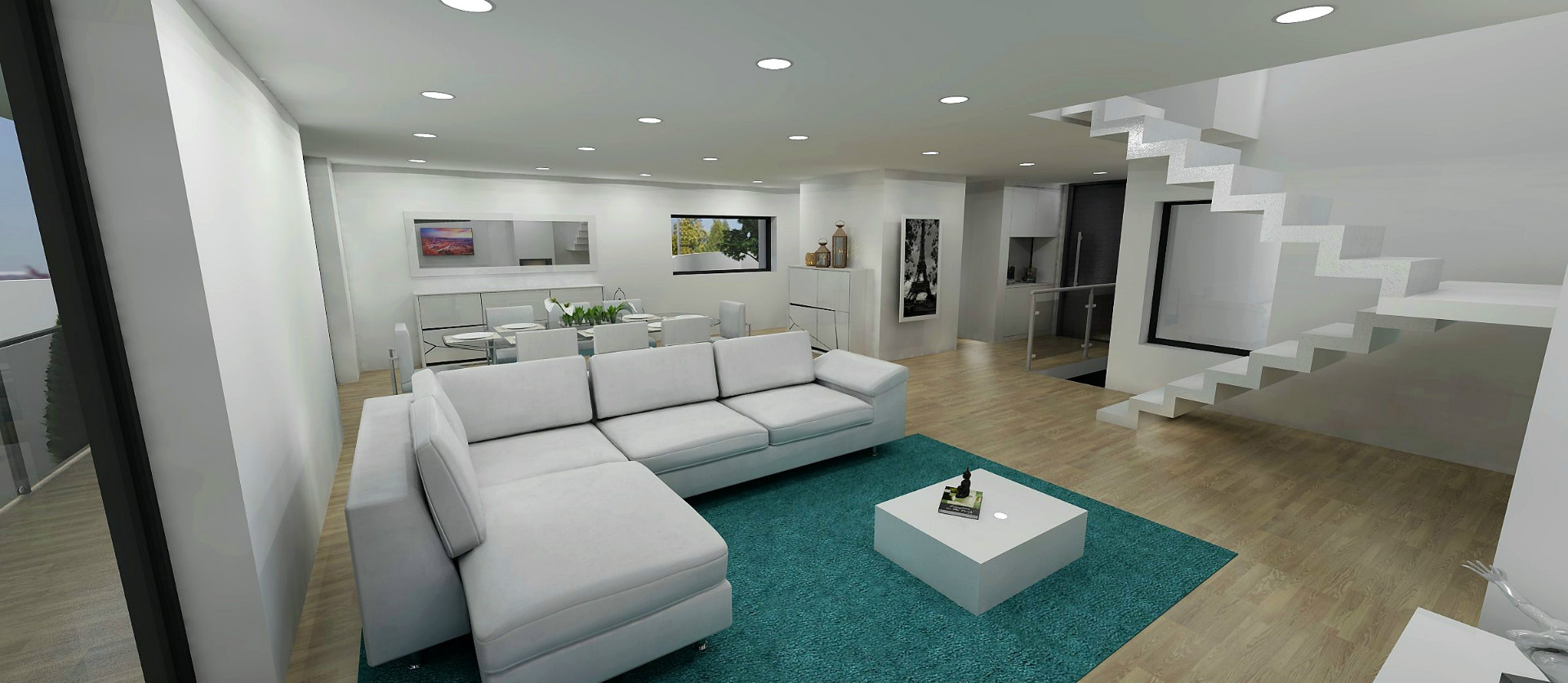 Maison jumelée 3 Chambre(s)+1