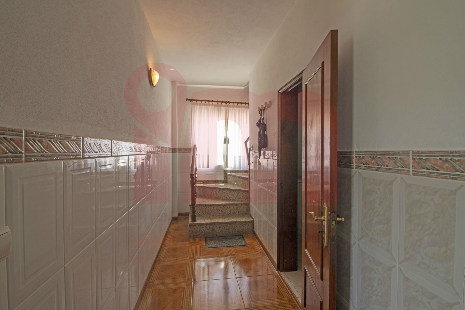 Las escaleras de acceso