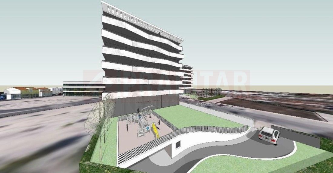 T2 Novo com terraço e garagem na Solum