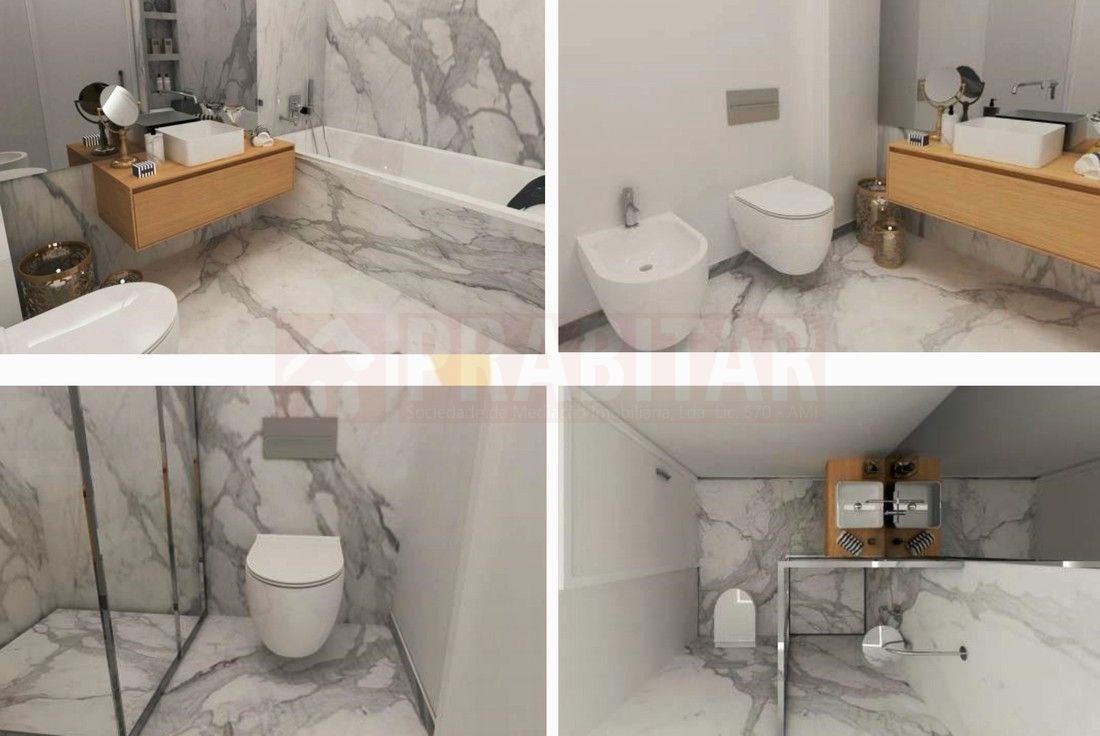 T2 Novo com terraço e garagem na Solum