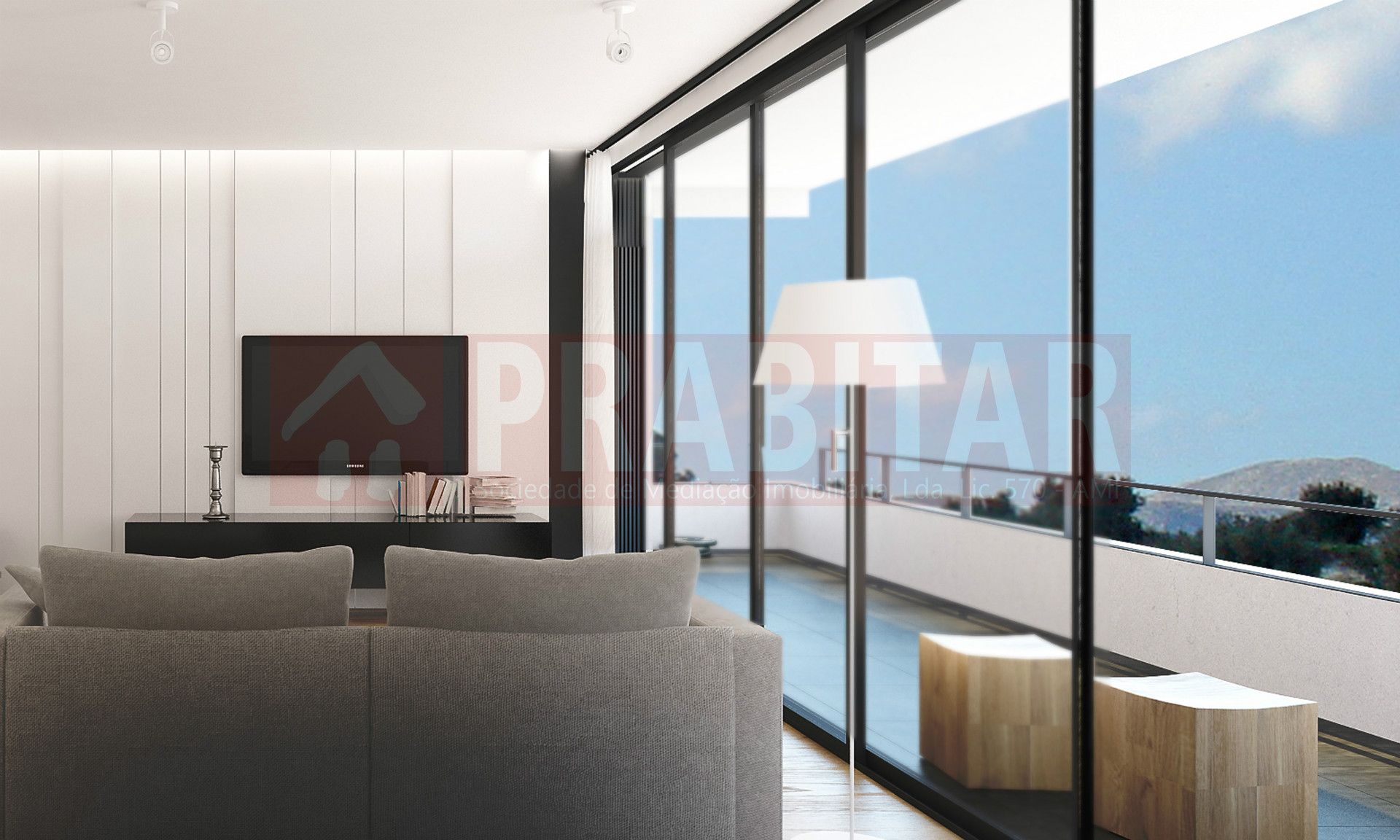 Apartamento T3 Novo com jardim privativo 