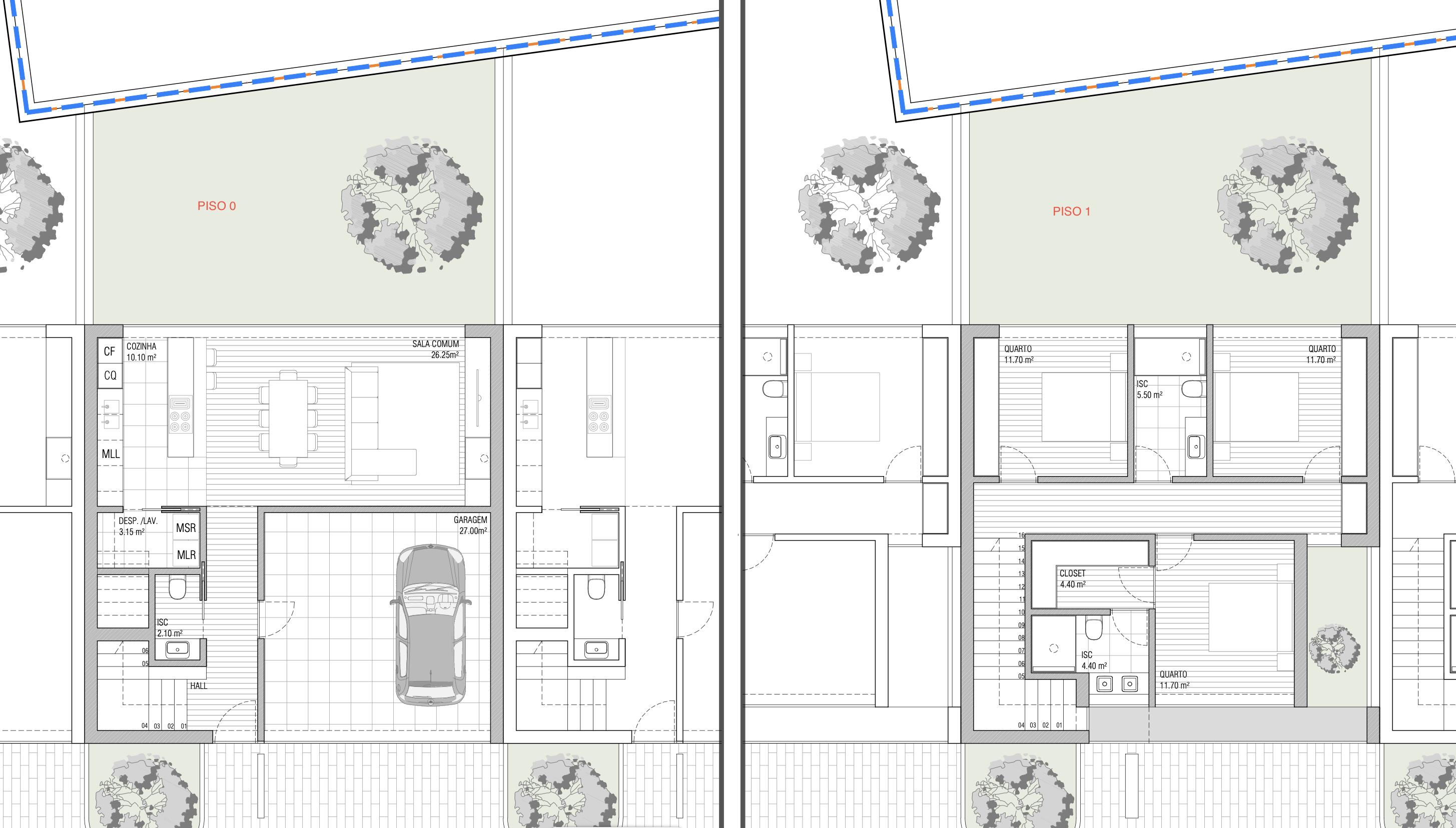 Vivienda Adosada 3 habitaciones