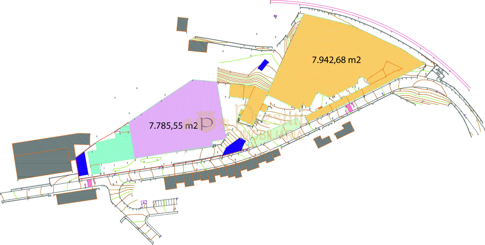 Strutture industriali nella città di Guimarães